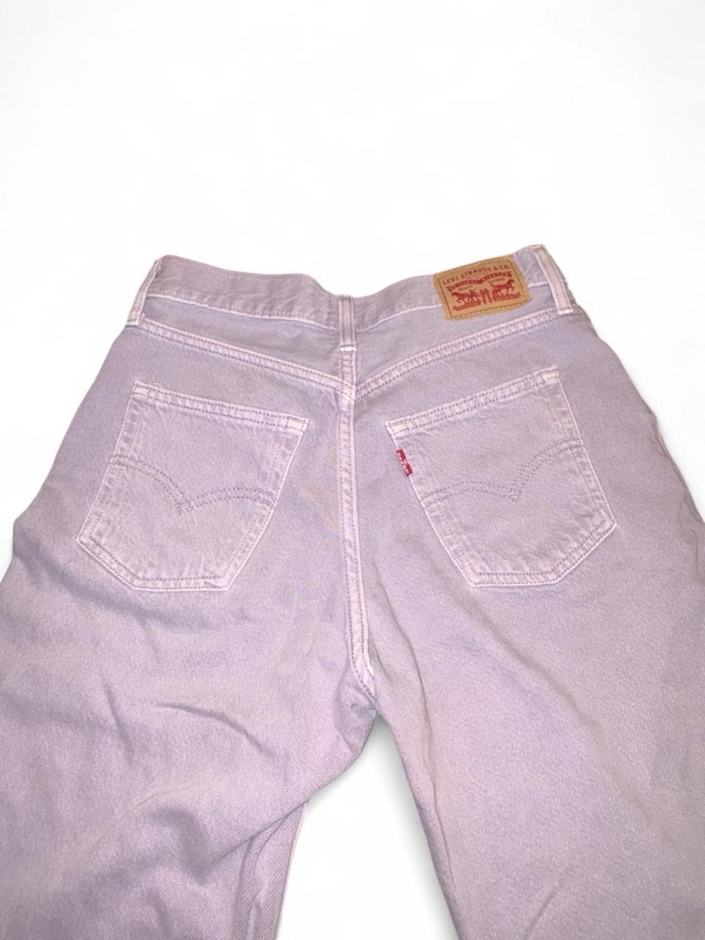 Levi's Pastel Lavender Straight Leg Jeans